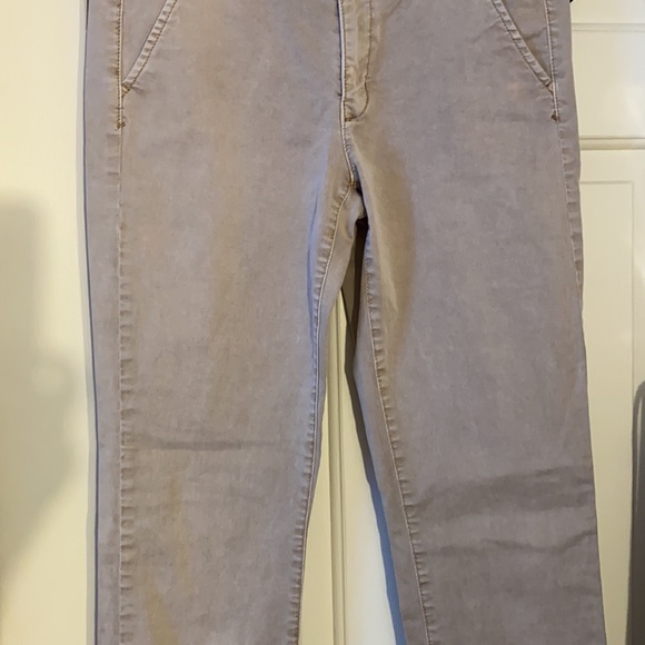 Skinny Low Rise Khaki Pants - Picture 2 of 9